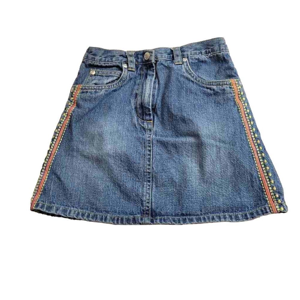 Gymboree denim skirt 8